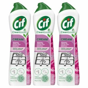 Cif Cleanboost Pink Súrolókrém 500ml kép