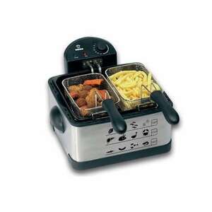 Orion ODF-17401 olajsütő Cool-Zone 2000W, 4L, Rozsdamentes acél, ... kép