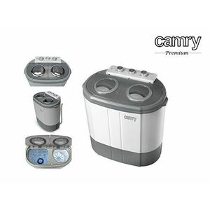 Camry CR8052 Mini mosógép 3 kg, Ezüst-Szürke kép