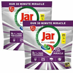 Jar Our 30 Minute Miracle Platinum Plus Mosogatógép kapszula 2x100db kép