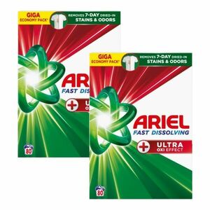 Ariel Mosópor + Ultra OXI Power Effect 160 mosáshoz 8.8 kg kép