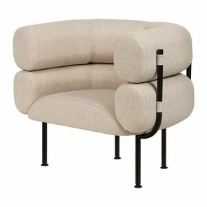 Bézs gyapjú fotel Ubi – noo.ma kép