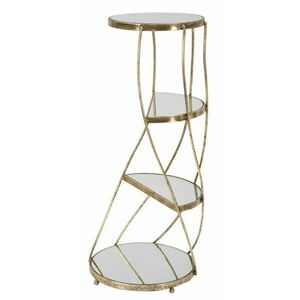 Lerakóasztal 38 cm, arany - STLIAGA - Butopêa kép