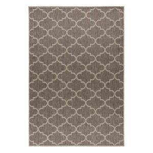 Szőnyeg, elegáns mintás, kül- és beltéri, barna, 200x290 cm - PANACHEA - Butopêa kép