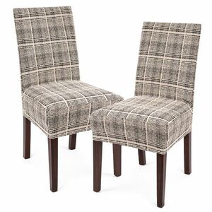 4Home Comfort Plus Check elasztikus székhuzat, 40 - 50 cm, 2 db-os szett kép