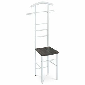 Szobainas 81870 WT fehér lakk/fekete tölgyfa, 119 cm kép