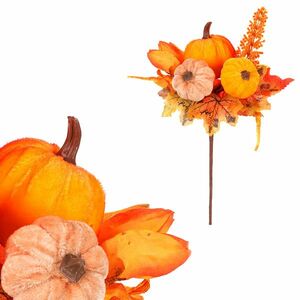 Őszi tök műág, 30 cm kép