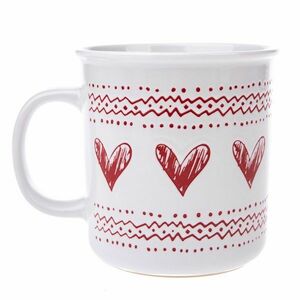 Christmas heart I karácsonyi kerámia bögre fehér, 710 ml kép