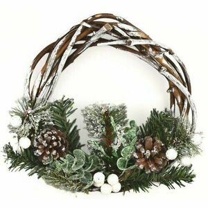 Granbury karácsonyi koszorú, átmérő: 25 cm kép