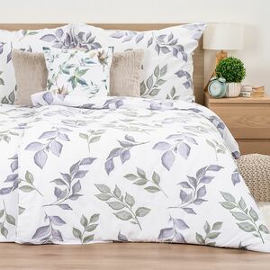 4Home Soft Leaves krepp ágyneműhuzat, 140 x 220 cm, 70 x 90 cm, 140 x 220 cm, 70 x 90 cm kép
