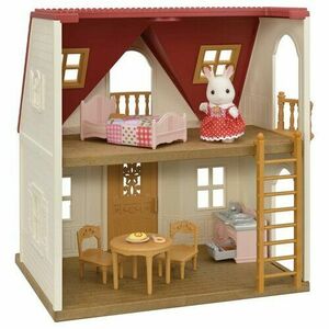 Sylvanian Families Basic ház piros tetővel új kép