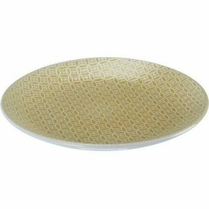 Sea kerámia lapostányér, 27 cm, sárga kép