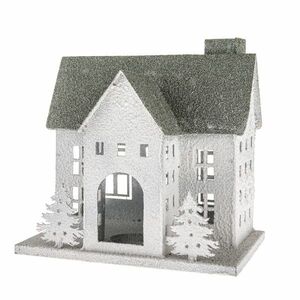 Fém gyertyatartó Green House, 26 x 17 x 25, 5 cm, 25 cm kép