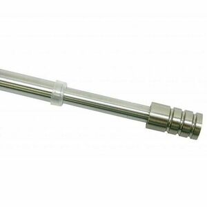 Kihúzható vitrázsrúd 10 mm henger rozsdamentes acél , 40 - 65 cm, 40 - 65 cm kép
