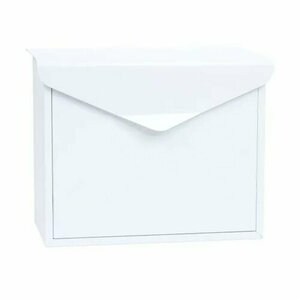 Monza acél postaláda, fehér kép