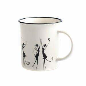 Cats Kristy porcelán bögre, 310 ml - Dakls kép