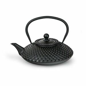 Fekete öntöttvas teáskanna szűrővel 1, 25 l Xilin – Bredemeijer kép