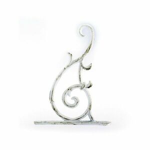 Fehér öntöttvas dekoráció - Dakls kép