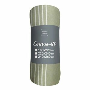 Zöld ágytakaró 220x240 cm Adele – douceur d'intérieur kép