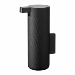 Fekete fali rozsdamentes acél szappanadagoló 165 ml Modo Rof – Blomus kép