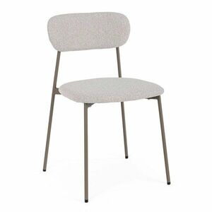 Világosbarna kárpitozott étkezőszék Inka – Yes Everyday kép