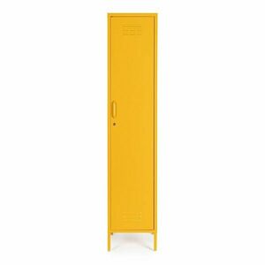 Sárga fém zárható szekrény 38x185x46 cm Cambridge – Yes Everyday kép