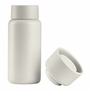 Bézs rozsdamentes acél termobögre 400 ml Singles – Zone kép