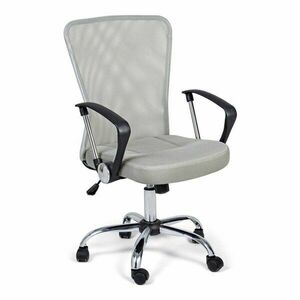 Világosszürke kárpitozott irodai szék Brisbane – Yes Everyday kép