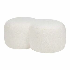 Bézs buklé puff Umbo – noo.ma kép