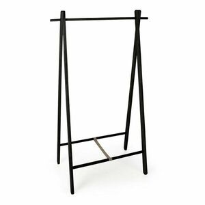 Fekete nyírfa ruhatartó állvány 91x151x50 cm Daiki – Yes Everyday kép