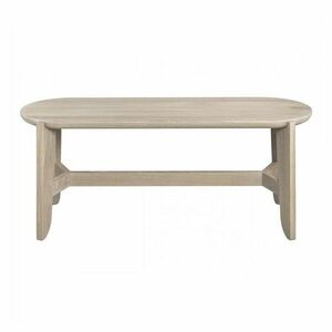 Natúr színű tömörfa pad Eli – Blomus kép