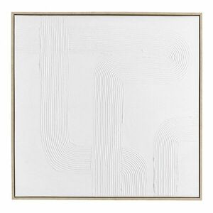 Kézzel festett keretezett-vászon kép 83x83 cm Texture – Bizzotto kép