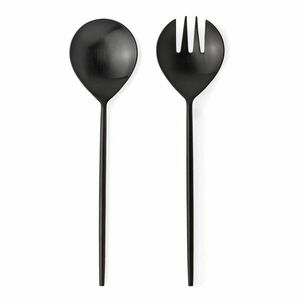 Rozsdamentes acél salátaszedő 2 db-os Bronte – Bizzotto kép