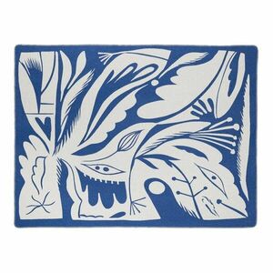 Kék takaró 165x200 cm Lino – noo.ma kép