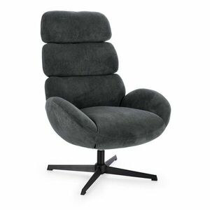 Fekete forgó fotel Violante – Bizzotto kép