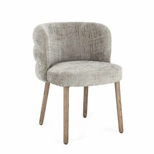 Szürke kárpitozott étkezőszék Ilma – Bizzotto kép