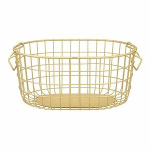 Fémhuzalos fém tárolókosár 37x27x17 cm Kago M – Blomus kép
