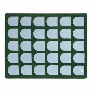 Zöld-kék takaró 150x200 cm Gilli – noo.ma kép