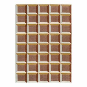 Terrakotta színű szőnyeg 80x150 cm Amara – Universal kép