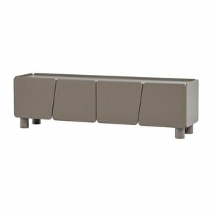 Barna borovi fenyő TV-állvány 200x58x45 cm Root – WOOOD kép