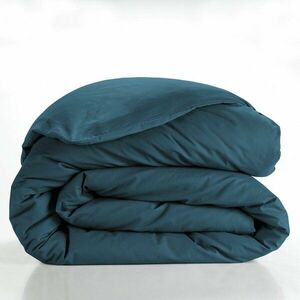 Petróleum színű kétszemélyes-hosszabbított pamut paplanhuzat 240x220 cm Lina – douceur d'intérieur kép