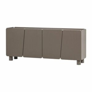 Barna borovi fenyő komód 200x85x45 cm Root – WOOOD kép