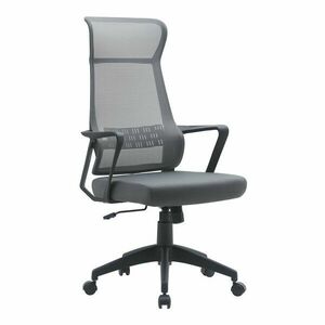 Szürke kárpitozott irodai szék Hoboken – Yes Everyday kép