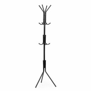Fekete fém fogas 42x172 cm Jorid – Yes Everyday kép
