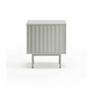 Világosszürke matt éjjeliszekrény Sierra – Teulat kép