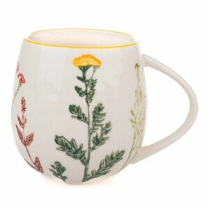 Fehér porcelán bögre 500 ml Flower Garden – Dakls kép