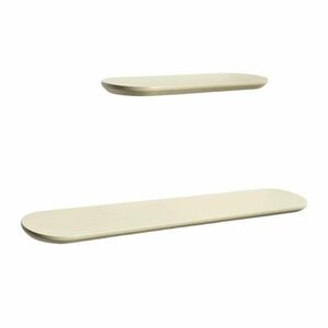 Bézs polc készlet 2 db-os 55 cm Arely – Kave Home kép