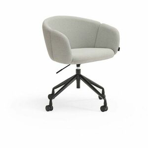 Világosszürke kárpitozott irodai szék Add – Teulat kép