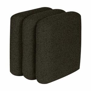 Barna buklé puff Radd – noo.ma kép