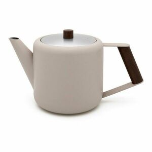 Bézs rozsdamentes acél teáskanna 1, 1 l Duet Boston – Bredemeijer kép